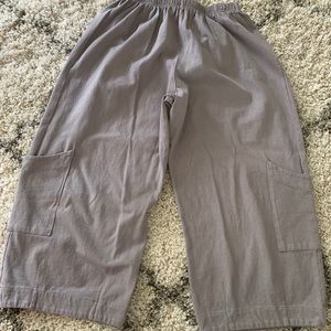 PacifiCotton ankle cropped pants.